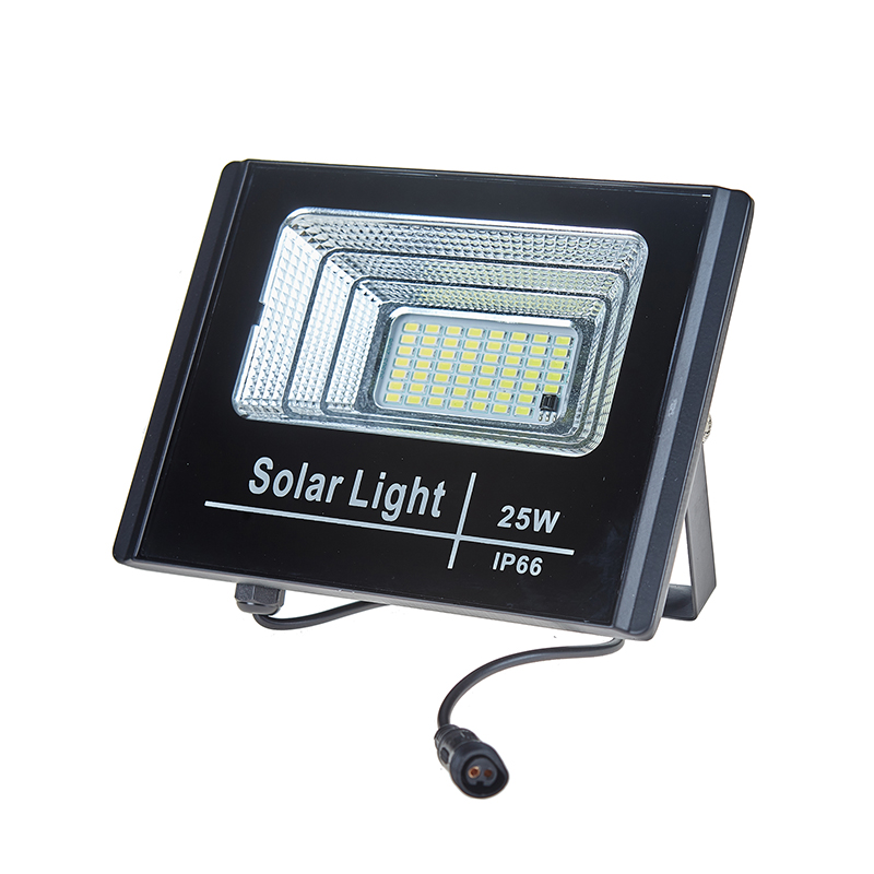 Hight Brillo Iluminación al aire libre 25 vatios IP65 Lámpara de luz de jardín Luz de inundación LED solar