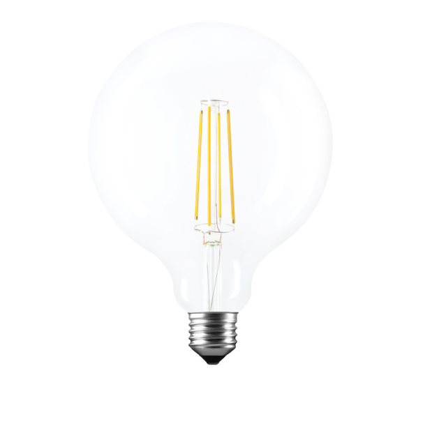 Alta calidad Vintage Edison Lamp Smart Dimmable A60 E27 8W LED Bulbo de filamento